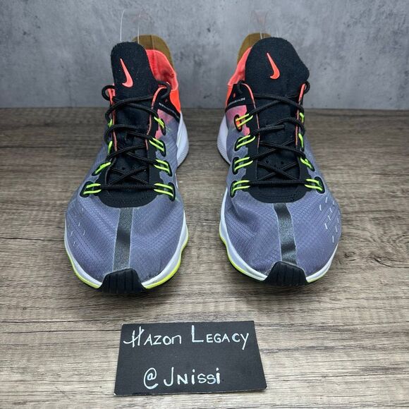 Nike~Women’s~EXP-X14 Black/Volt Total Crimson Running Shoe(AO3170-002)~Size 8.5 - Picture 3 of 8